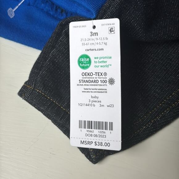 Carter’s Baby 3 Piece Matching Outfit  Sz 3M  NWT - Picture 10 of 10